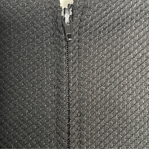 ModCloth Black Fit & Flare Lace Hem Midi Dress | Size Large - Picture 13 of 16